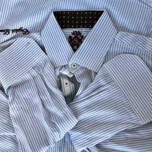 English Laundry long sleeve striped shirt